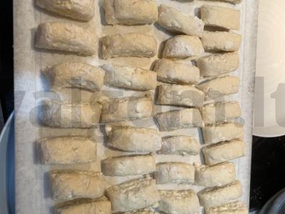 Patingėti varškės koldūnai iš keturių ingredientų Žingsnis 4