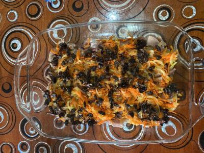 Mėsa prancūziškai su grybais ir prieskoniais Žingsnis 7