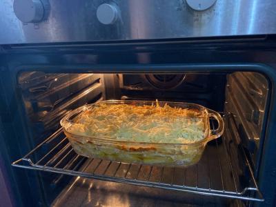 Mėsa prancūziškai su grybais ir prieskoniais Žingsnis 10