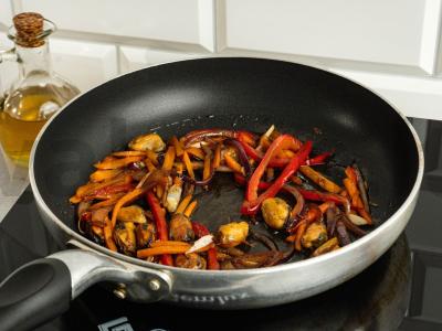 Soba su midijomis ir daržovėmis Žingsnis 2