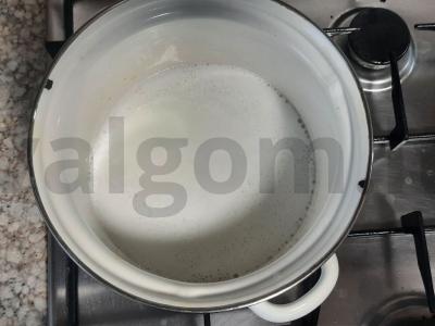 Manų košė su pienu ir sviestu Žingsnis 1