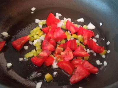 Troškintas baklažanas su alyvuogėmis Žingsnis 3