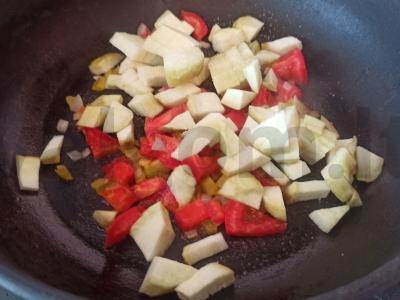 Troškintas baklažanas su alyvuogėmis Žingsnis 4