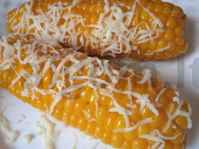 Kukurūza su mocarela, jalapeño ir keptu rūkytu bekonu Žingsnis 3