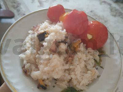 Ryžiai su jūros gėrybėmis pagrindine nuotrauka