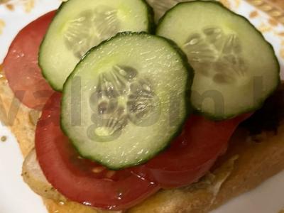 Sumuštinis su vištiena, daržovėmis ir pekino kopūstu Žingsnis 3