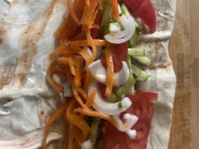 Šaurma „Vaikiška“ Žingsnis 10