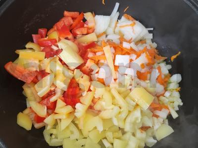 Vasaros šaltibarščiai su namine vištiena Žingsnis 3