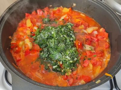 Vasaros šaltibarščiai su namine vištiena Žingsnis 5