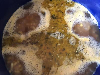 Lęšių sriuba su pomidorų tyrė Žingsnis 4