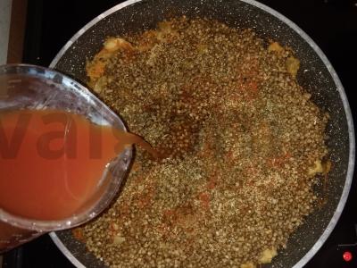 Grikių košė su kiauliena ir daržovėmis Žingsnis 4