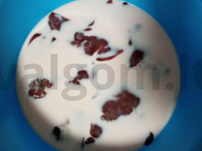 Troškinta vištienos kepenėlė Žingsnis 1