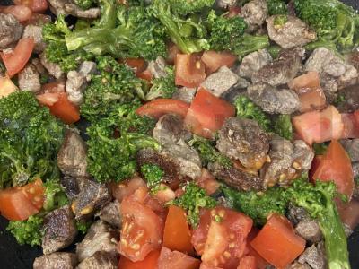 Soba su jautiena ir daržovėmis Žingsnis 4