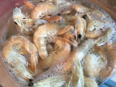 Makaronai su krevetėmis ir grybais Žingsnis 1