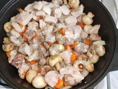 Kumpio plovas su grybais Žingsnis 3