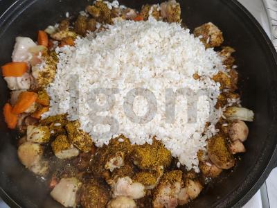 Kumpio plovas su grybais Žingsnis 4