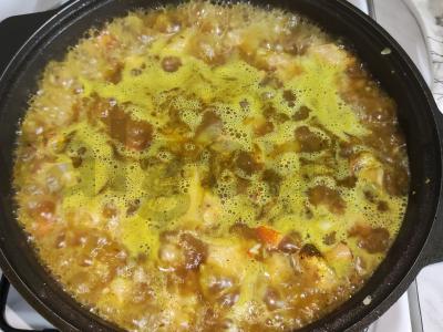 Kumpio plovas su grybais Žingsnis 5