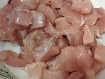 Kepalas su mėsa ir daržovėmis Žingsnis 1