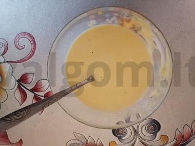 Daržovių apkepas su grietine ir sūriu Žingsnis 2