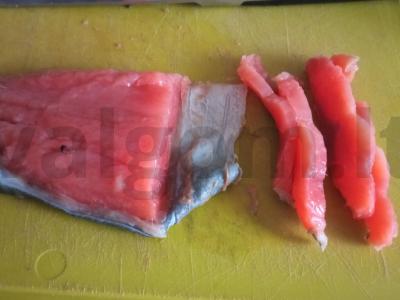 Lašišų užtepėlė Žingsnis 1