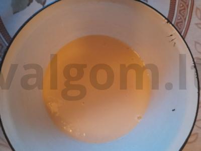 Žuvies apkepas su bulvėmis ir faršu Žingsnis 2