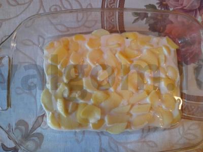 Žuvies apkepas su bulvėmis ir faršu Žingsnis 4