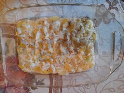 Žuvies apkepas su bulvėmis ir faršu Žingsnis 5