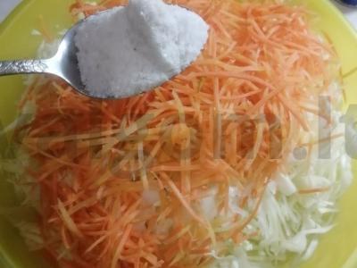 Marinuoti kopūstai maiše Žingsnis 3