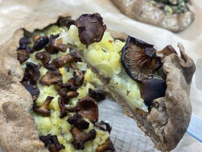 Ruginė galeta su voveraitėmis Žingsnis 4