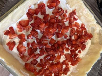 Braškės pyragas proga ir be progos Žingsnis 9