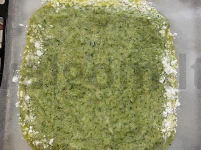 Cukinijų ritinėlis su varškės sūriu Žingsnis 4