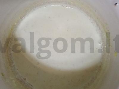 Šokoladiniai saldainiai su kalkių ir kakavos pabarstymu Žingsnis 2