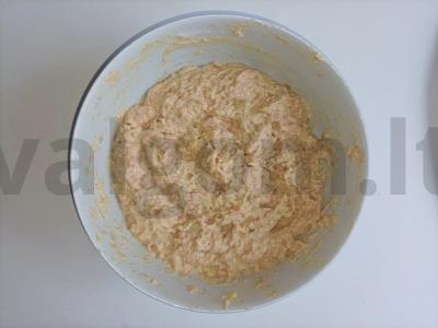 Vištienos faršo blynai Žingsnis 1