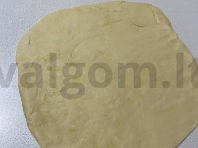 Cinnabon bandelės Žingsnis 6