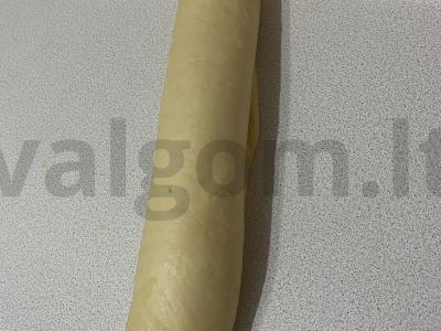 Cinnabon bandelės Žingsnis 8