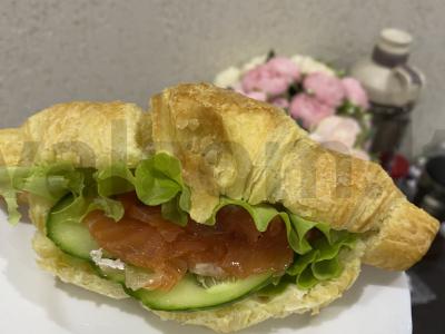 Kruasanai su lašiša Žingsnis 5