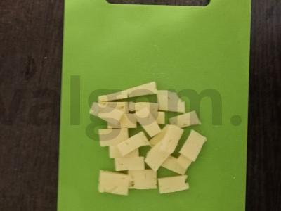 Vištienos krūtinėlė su daržovėmis ir sūriu Žingsnis 4