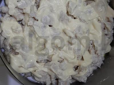 Vištienos krūtinėlės ir sultingo ananaso salotas Žingsnis 5