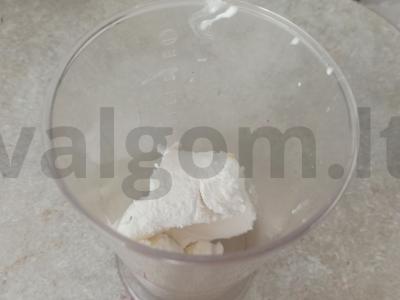 Vaisinis minkštas ledai Žingsnis 2