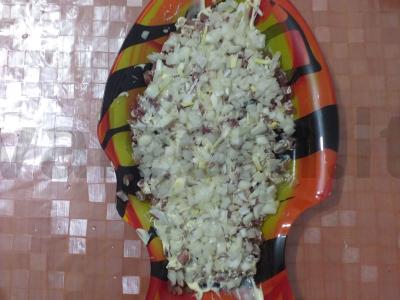 Silkė po šilta skraiste iš daržovių Žingsnis 2