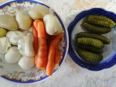 Salotas „Švelnus“ su vištienos kepenėlėmis Žingsnis 4