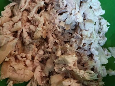 Salotos su grybais ir vištienos krūtinėle Žingsnis 1