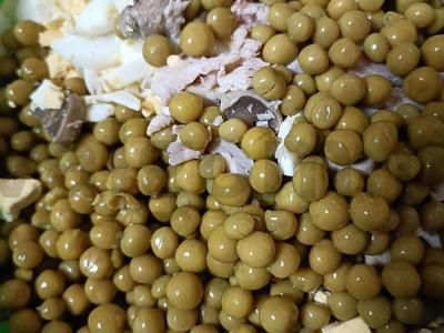 Salotos su grybais ir vištienos krūtinėle Žingsnis 3