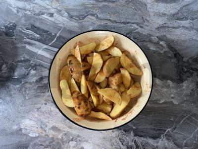 Kaimiški bulvės pagal firminį receptą Žingsnis 3