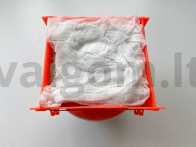 Varškės pyragas „Trys šokoladai“ Žingsnis 4