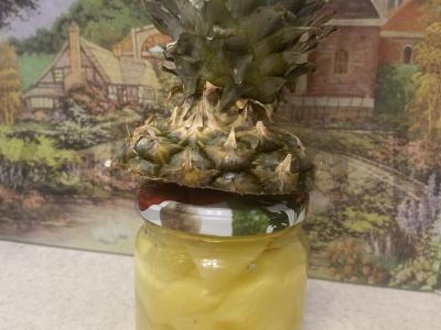 Konservuoti ananasai sirupe Žingsnis 5