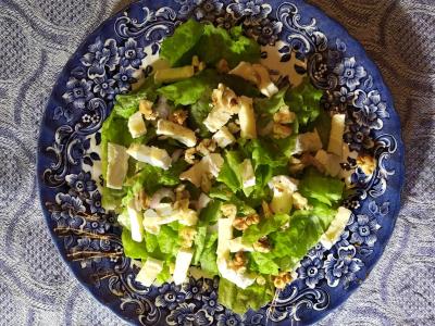 Salotas su kamambero sūriu Žingsnis 4