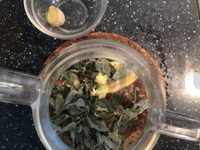 Arbata su citrina ir imbieru Žingsnis 4