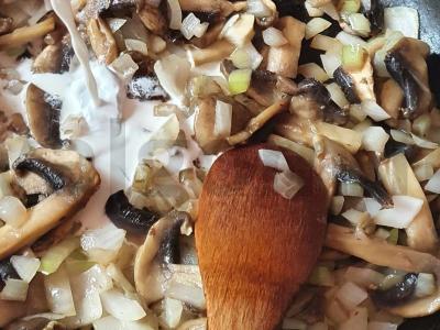 Bolognese makaronai su kalendra Žingsnis 3