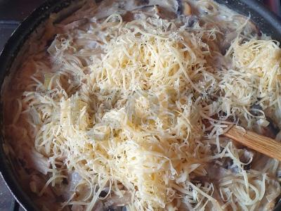 Bolognese makaronai su kalendra Žingsnis 5